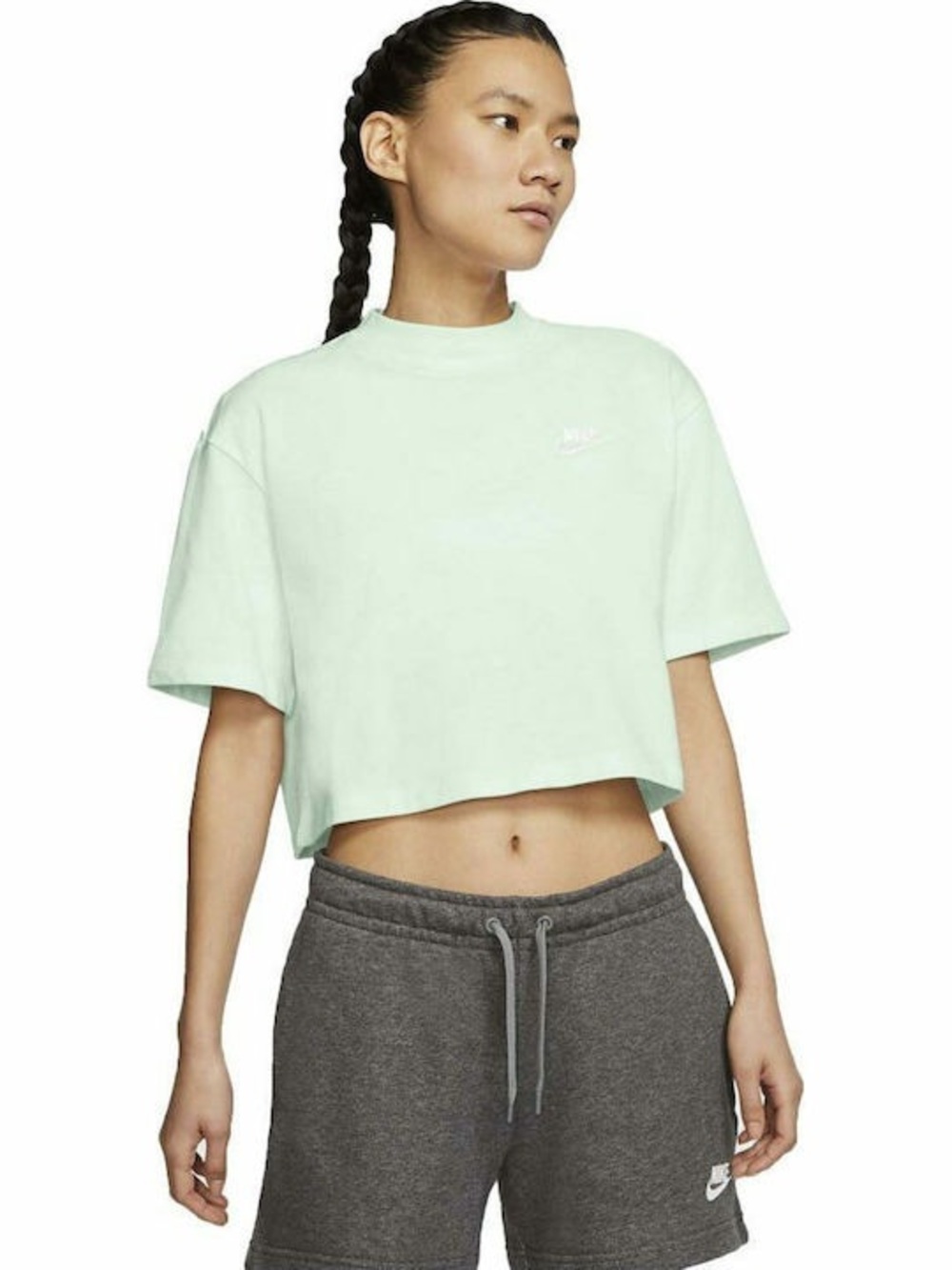 Nike Women's Sportswear Classic Crop Short Sleeve T-Shirt